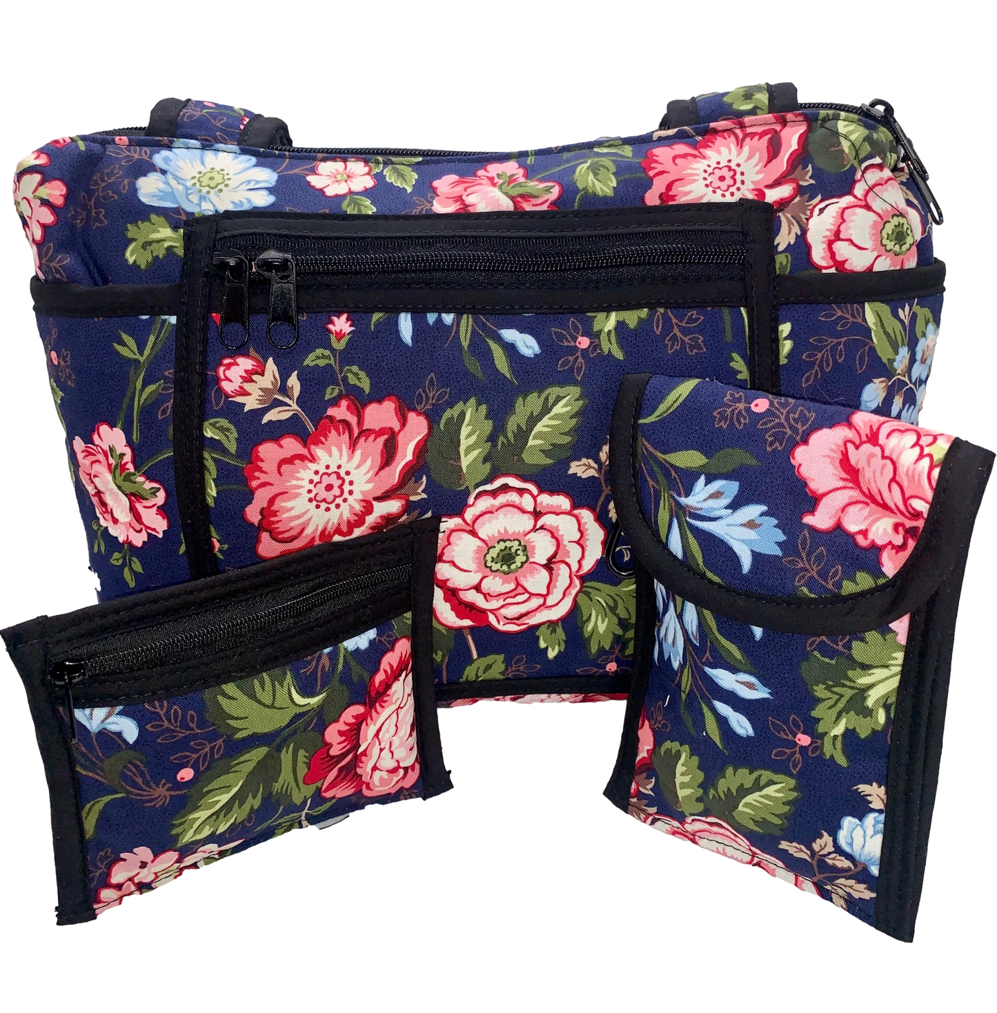 Bold Blooms “One of a Kind” Purse Set