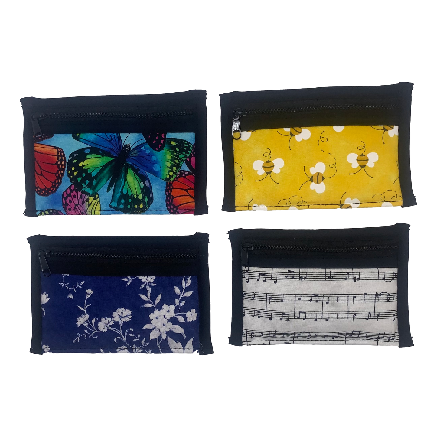 Butterflies, Bees, Porcelain Floral Musical Notes š¶