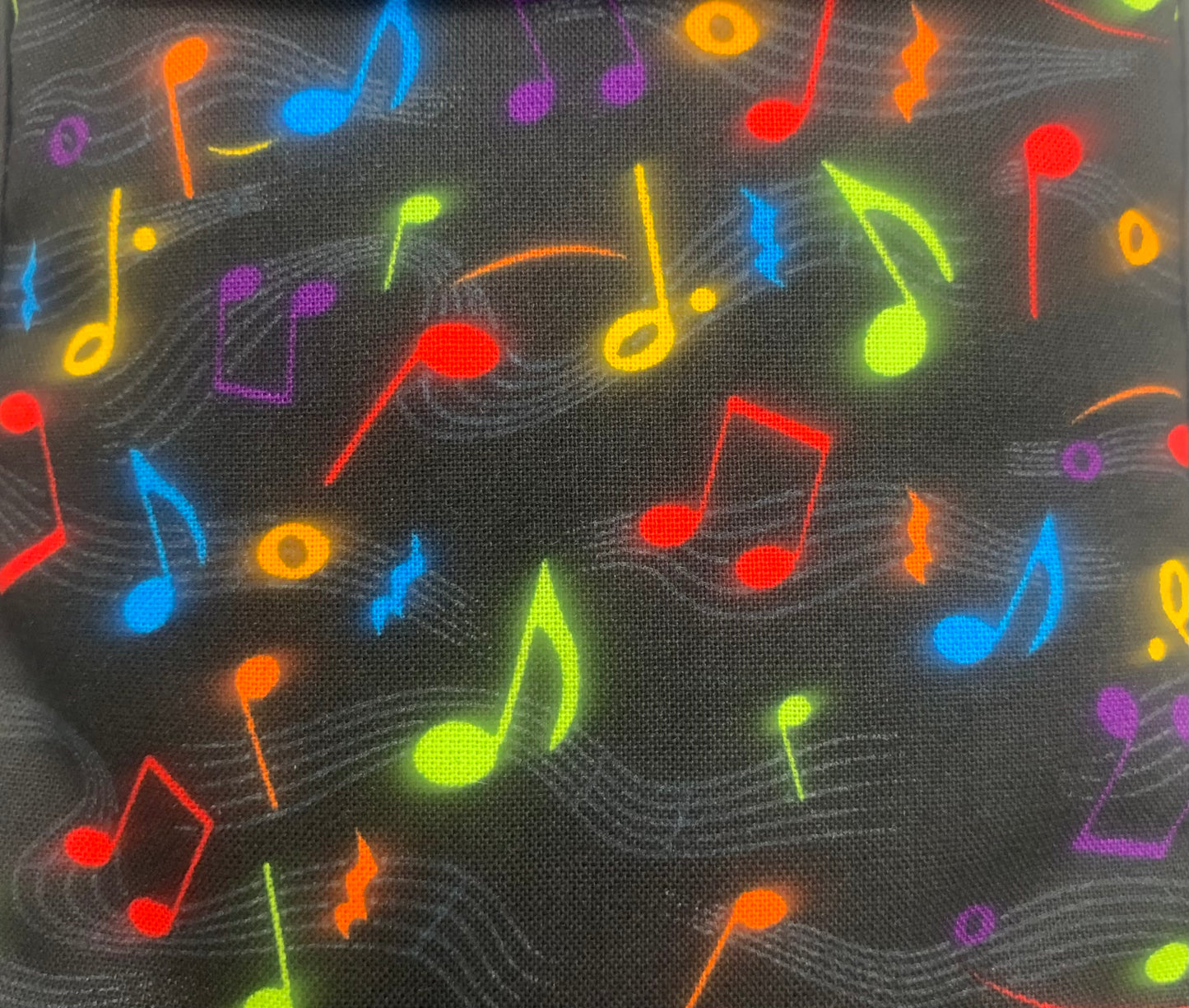 One of a Kind Set - Musical Notes Colorful