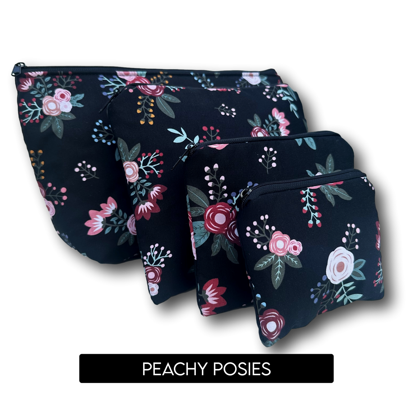4 Piece Cosmetic Case Sets On SALE!