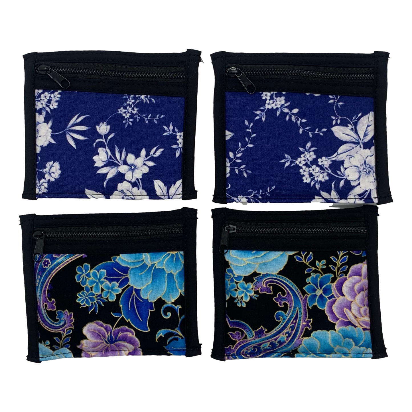 PORCELAIN FLORAL x2 & PAISLEY FLORAL x 2