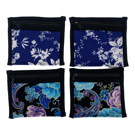PORCELAIN FLORAL x2 & PAISLEY FLORAL x 2