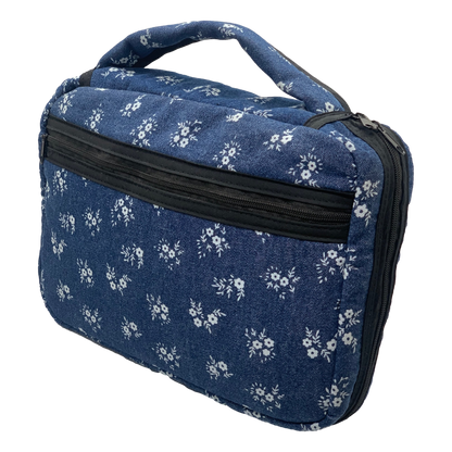 *Hardback Book/Bible Cover - Zippered Closure, Soft carrying Strap, Attached Bookmark - NEW