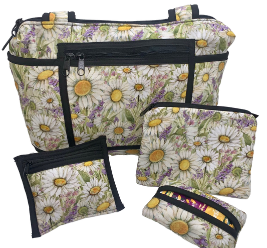 Daisies  “One of a Kind” Purse & Accessories Set