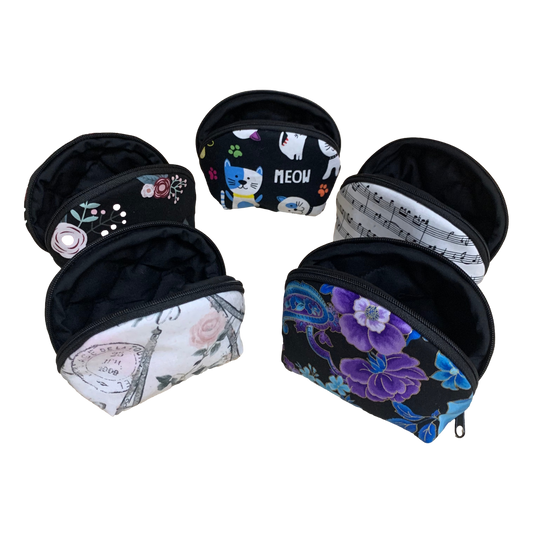 New Tiny Clam Shaped Bags (Perfect for your charging cords)