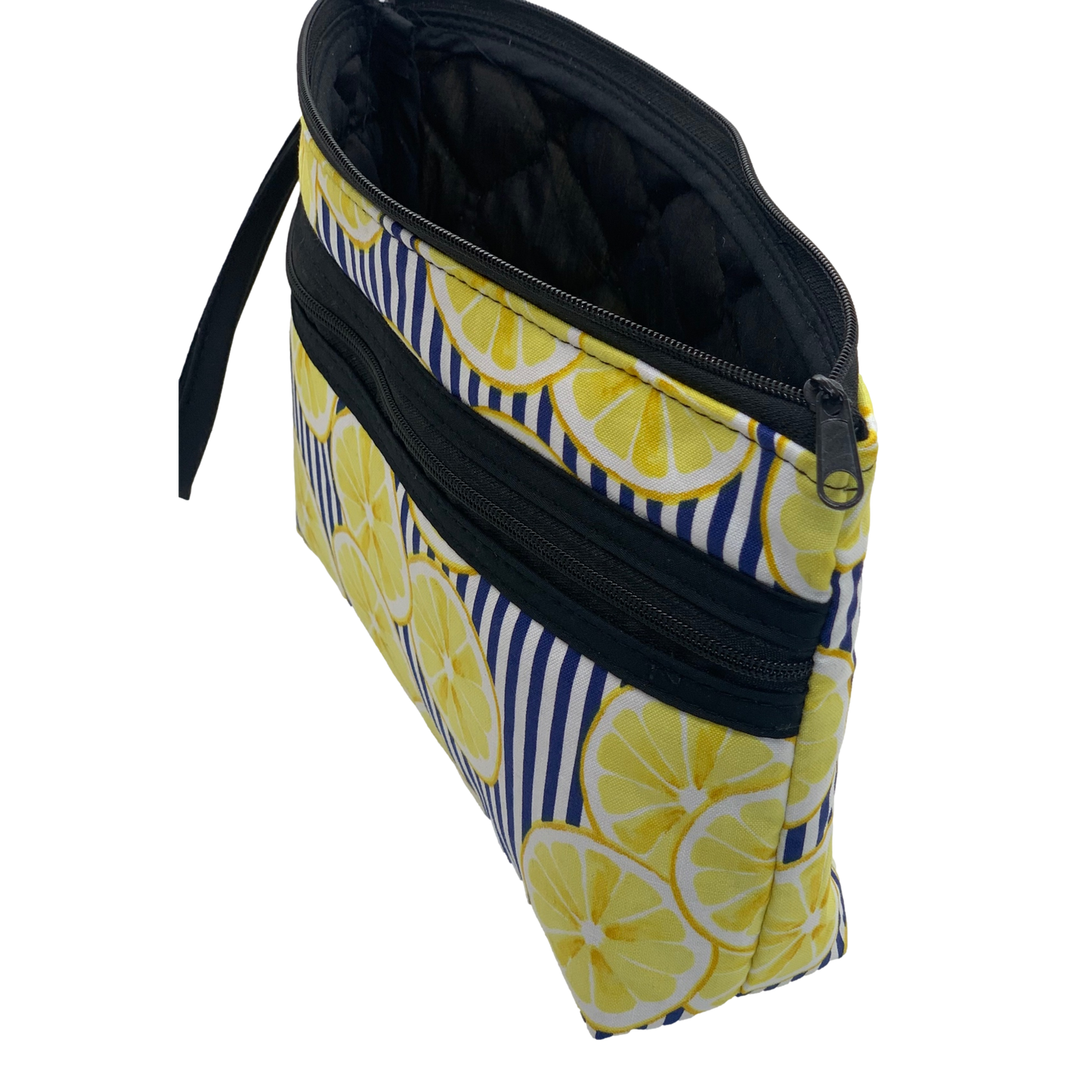 Large Double Zippered Cosmetic Case