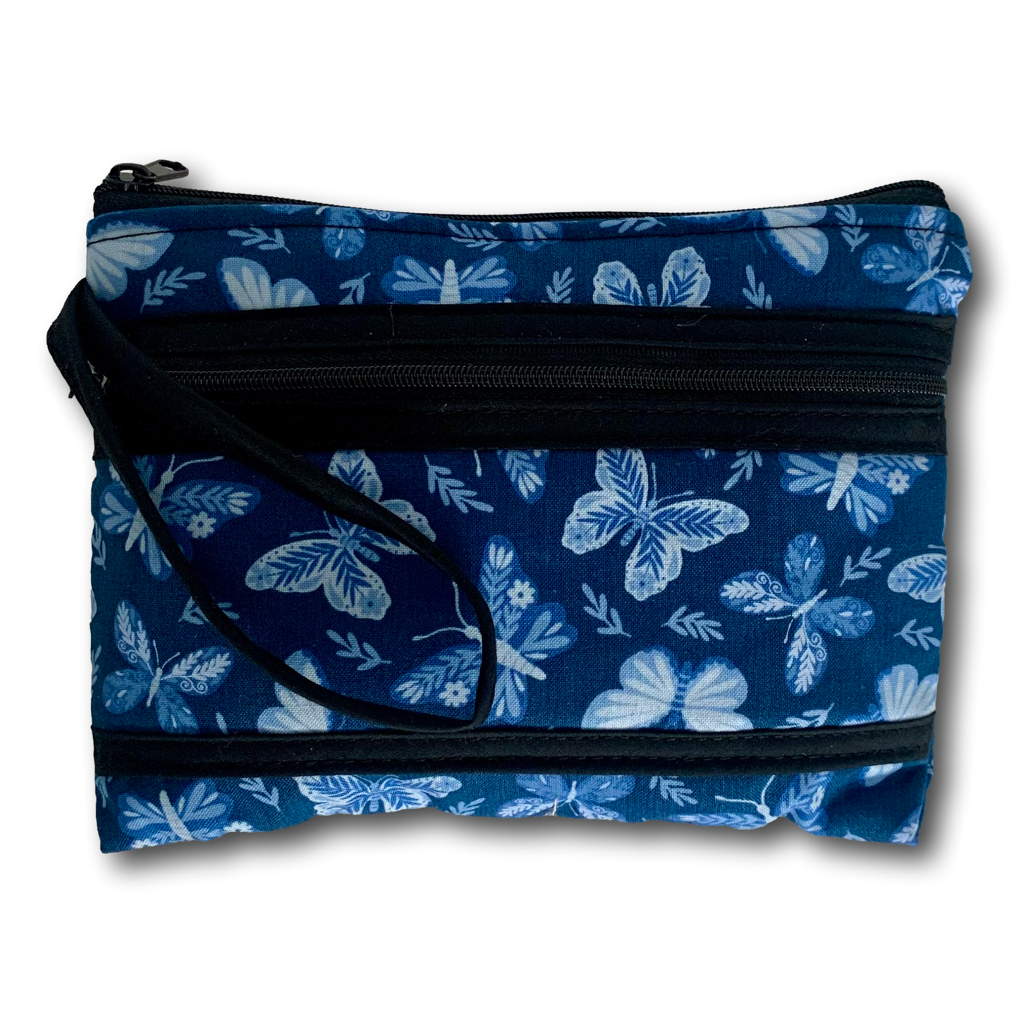 Double Zipper Small Cosmetic Cases