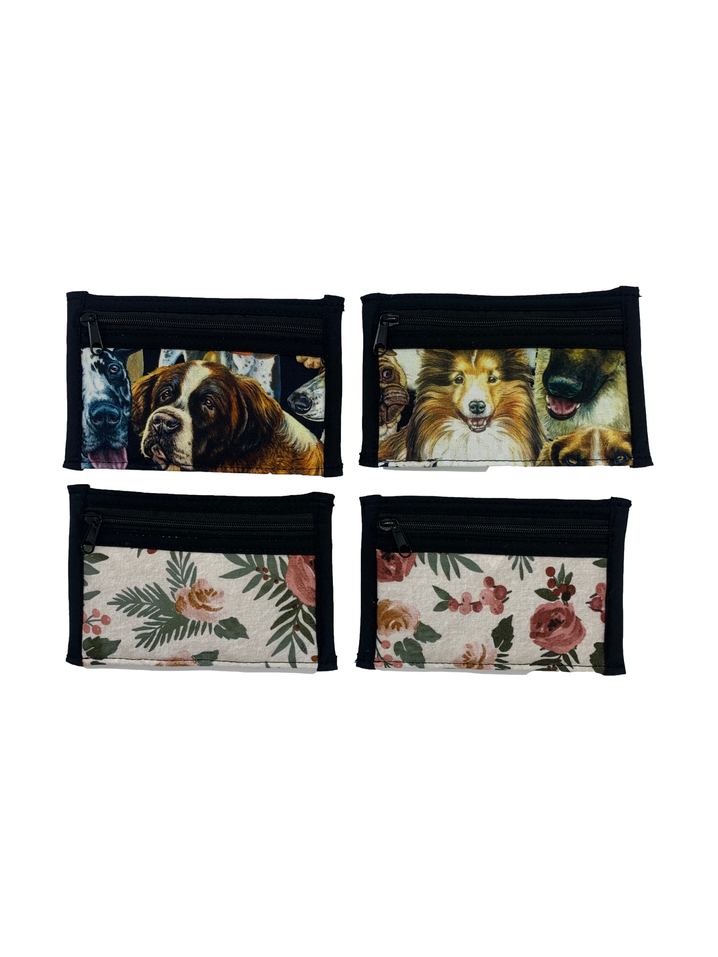 LOTS OF DOGS x 2 & VINTAGE DUSTY ROSE x2 🐕