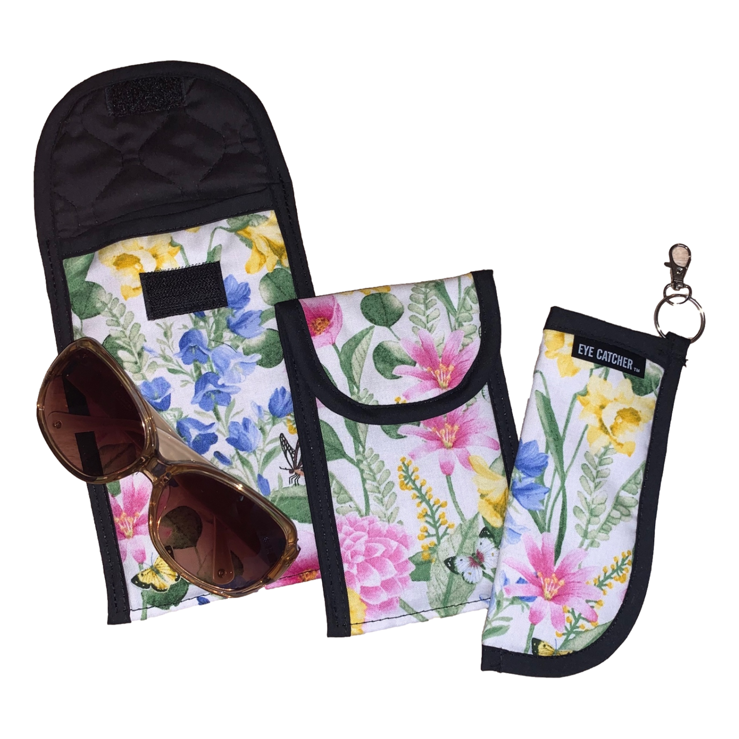 SET OF 3 EYEGLASS CASES