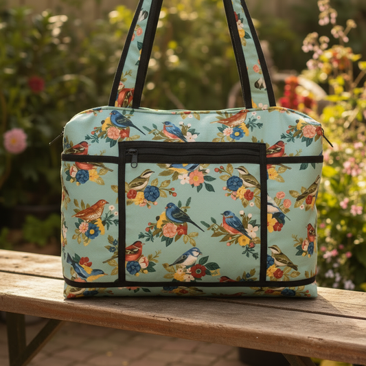 6-Pocket Purses -Shown in Songbirds