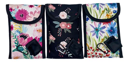 Set of 3 Double Eyeglass Cases
