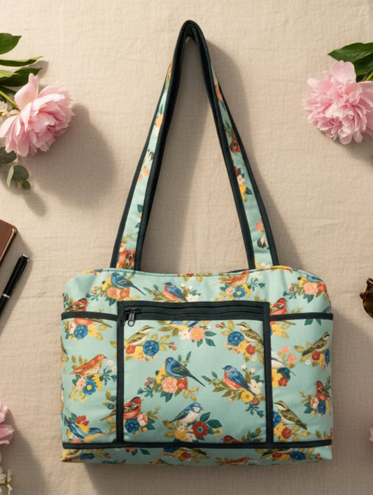 6-Pocket Purses -Shown in Songbirds