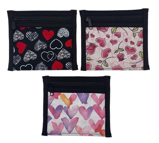 Deal! Set of 3 Valentine's Pouches