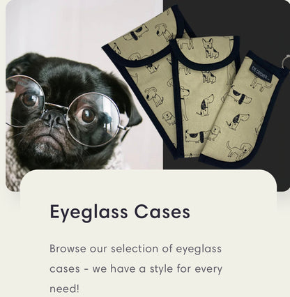 SET OF 3 EYEGLASS CASES
