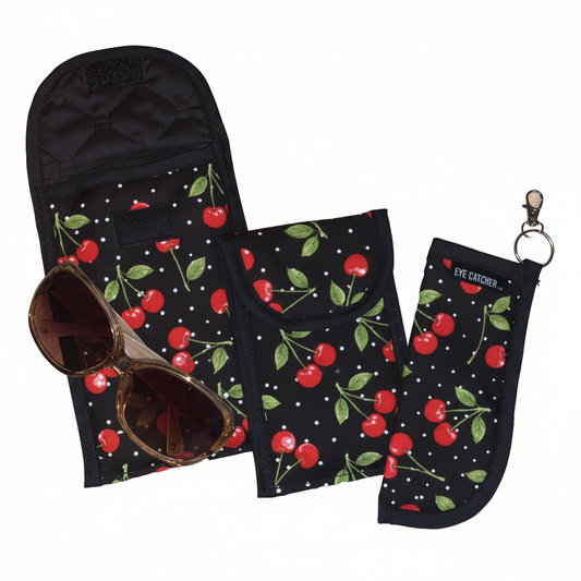 Eyeglass Cases - Cherry Fabric